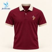 JESMARY - Xưởng May Áo Thun Cổ Tròn Công Giáo In Câu Lời Chúa: Ý Nghĩa Sâu Sắc, Năng Động Và Trẻ Trung Cho Giới Trẻ
